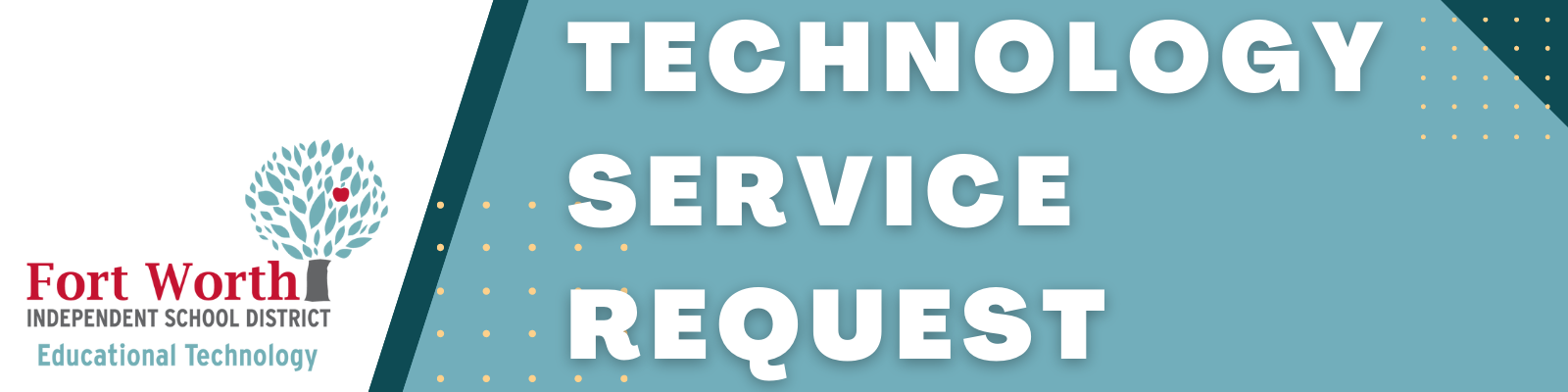 Technology Service Request Header Technology Service Request Header